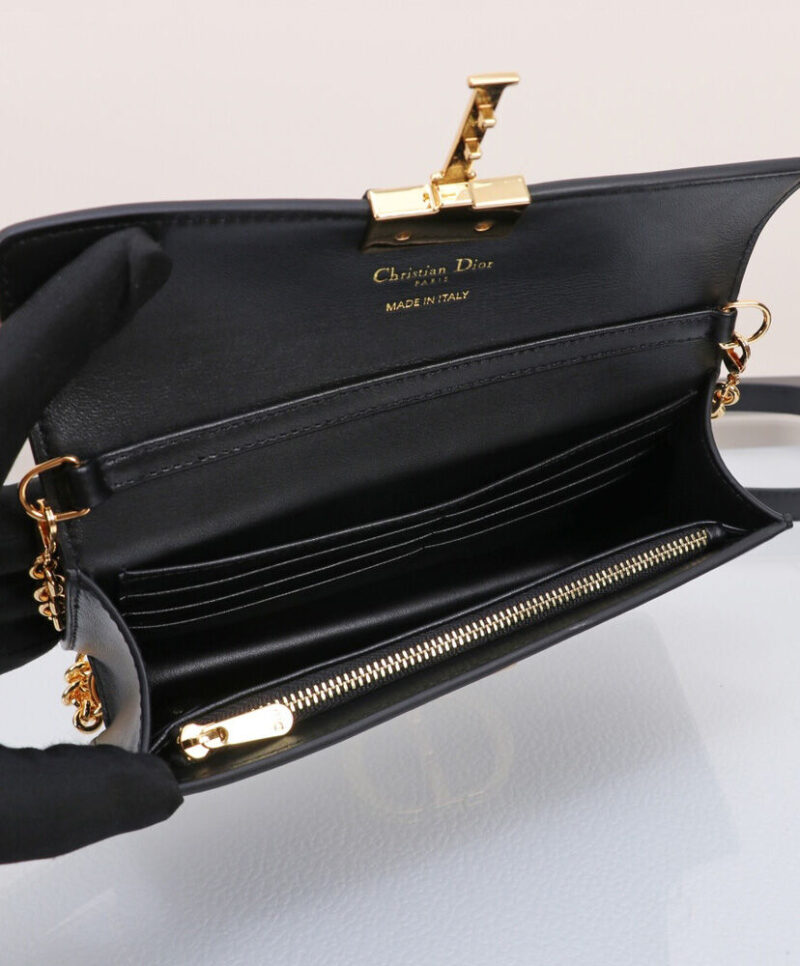 Christian Dior Miss Montaigne Mini Bag Black